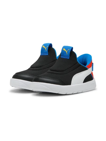 Puma Superge Courtflex v3 Sliptech Inf Črna bela