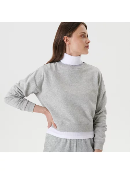 Sinsay Mikina Světle šedá