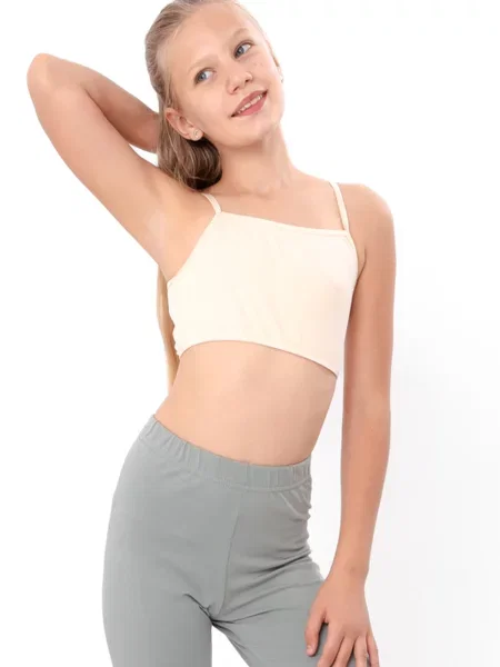 Дитячий Топ Носи своє бежевий