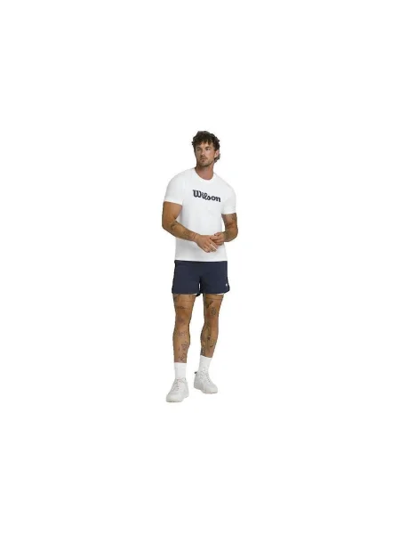 Tricou Wilson streetstyle alb