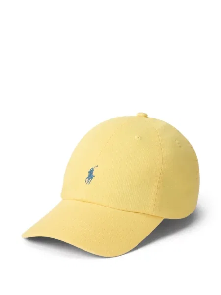 Czapka z daszkiem dziecięca Polo Ralph Lauren żółta
