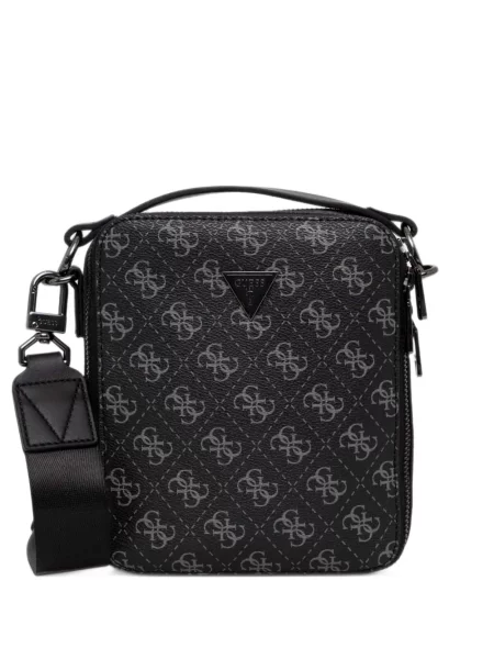 Geantă crossbody Guess cu imagine negru