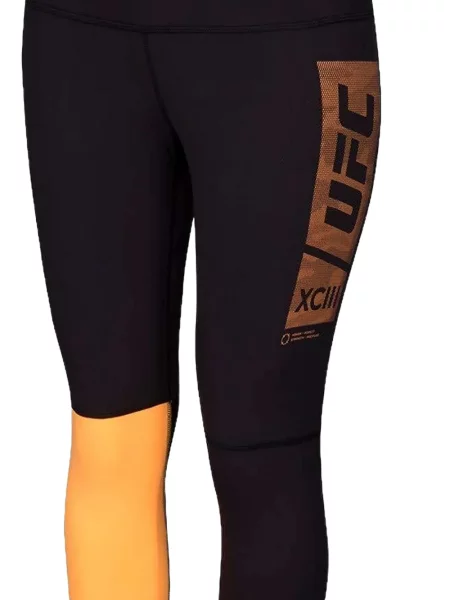 Leggings Reebok cu imagine negru