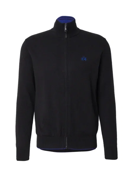 La Martina Pletena jopa kraljevo modra črna