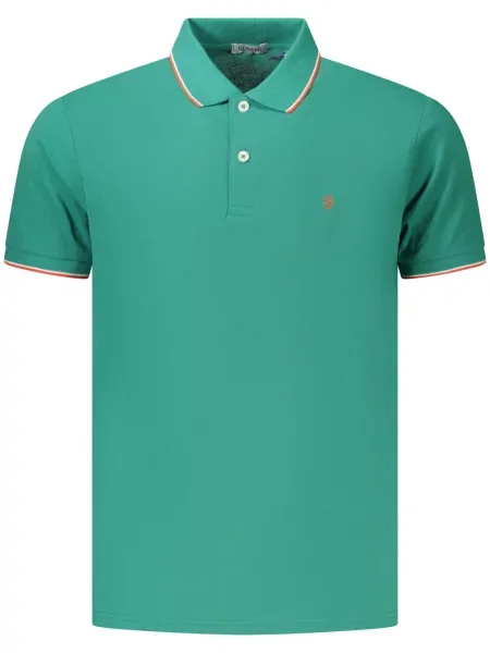 Tricou polo Coveri Moving verde