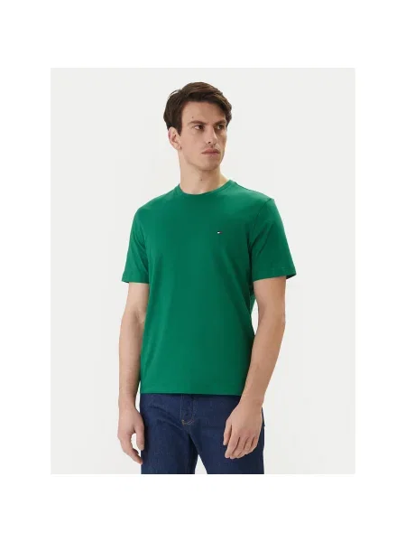 Tommy Hilfiger Póló Ess Seasonal Regular Fit zöld