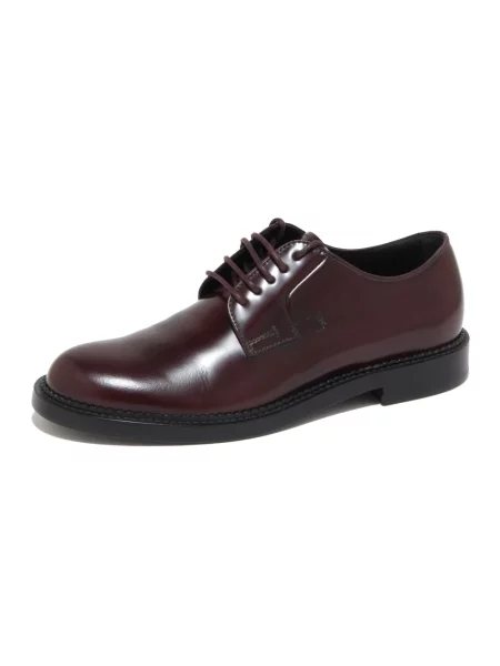 Derby Tod's skórzany czerwony