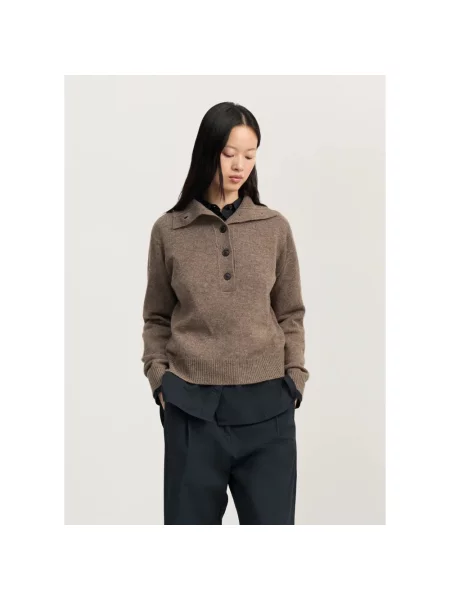 Sweter Aiayu brązowy