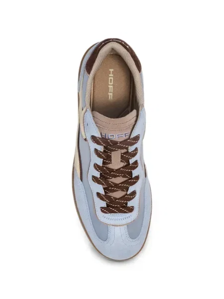 Sneakerși Hoff din piele de căprioară albastru