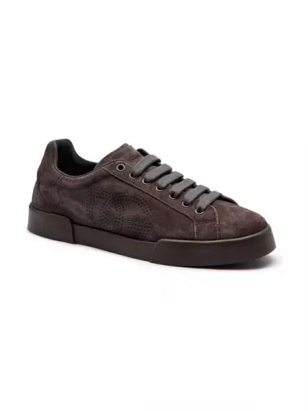 Dolce & Gabbana De piele sneakers gri