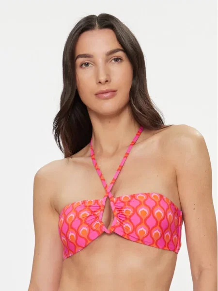 Seafolly Gornji del bikini Birds Of Paradise rdeča
