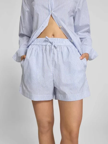 Juvia Szorty Linette blau błękitne
