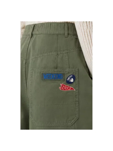 Nohavice Max Mara zelená