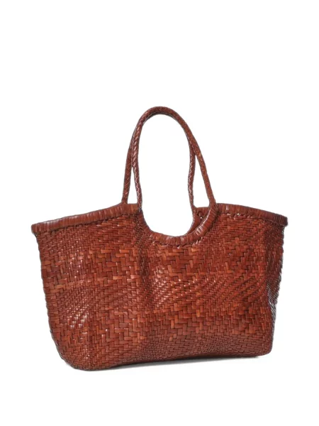 Δερμάτινη τσάντα shopper Dragon Diffusion καφέ