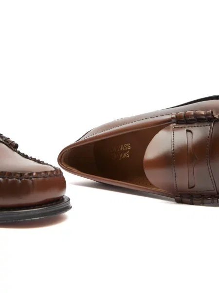 Loafersy Bass Weejuns brązowe