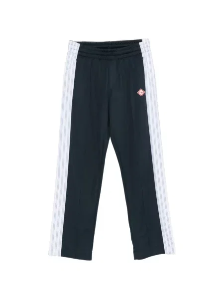 Pantaloni Casablanca alergare cu autograf albastru