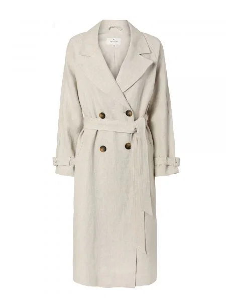 TATUUM Prehoden plašč ecru