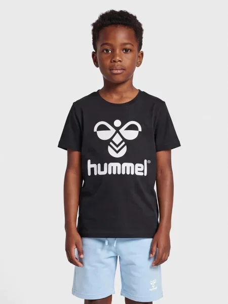 Koszulka dziecięca Hummel hmltres czarna