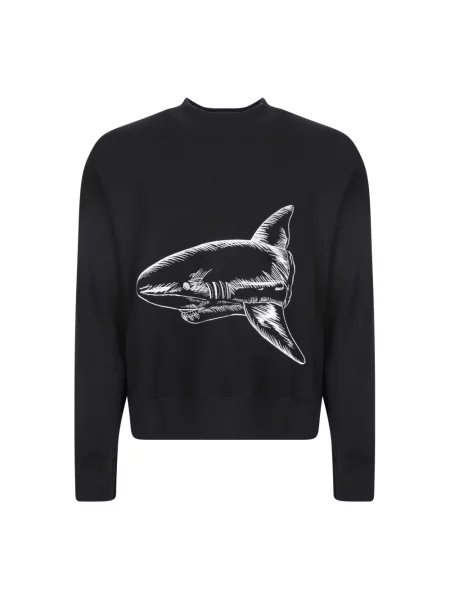 Bluza Palm Angels z okrągłym dekoltem czarna