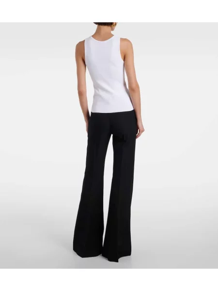Top Balenciaga tricotate alb