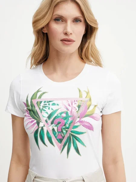 Тениска Guess бяло