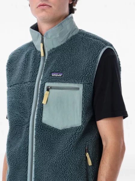 Fleece γιλέκο Patagonia κλασικό μπλε