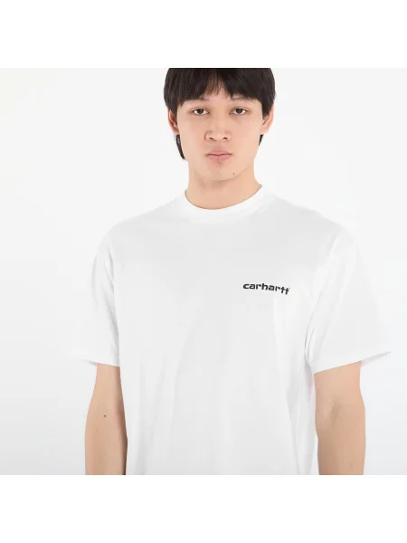 Тениска Carhartt Wip бяло