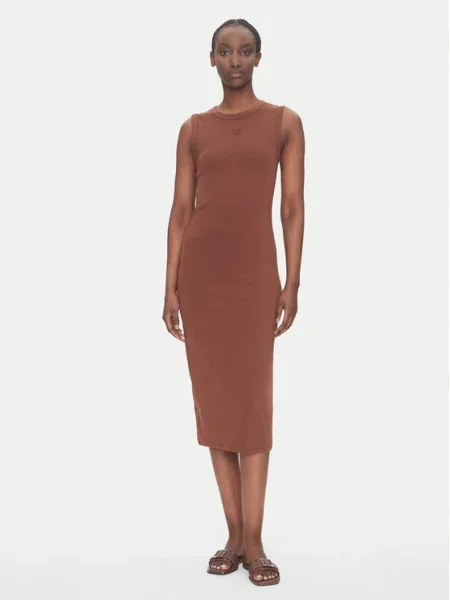 Calvin Klein Jeans Rochie de zi maro