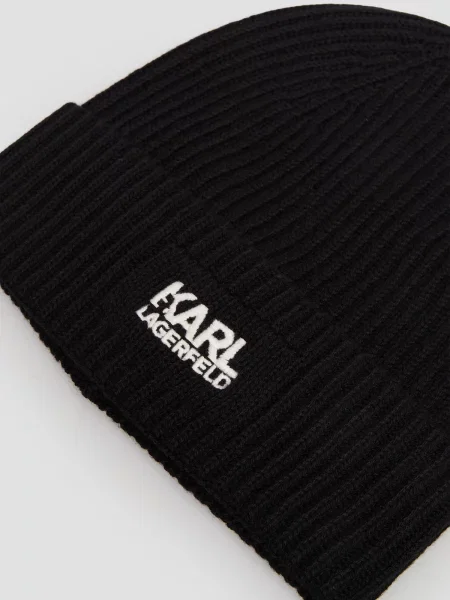 Шапка Karl Lagerfeld черная