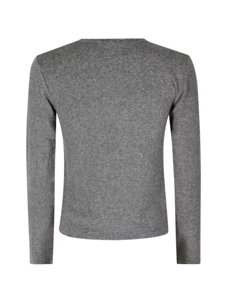 Lung tricou Low Classic clasic gri