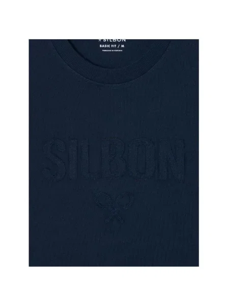 Tričko Silbon modrá
