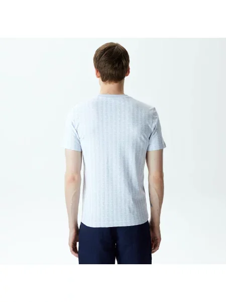 Футболка Lacoste голубая