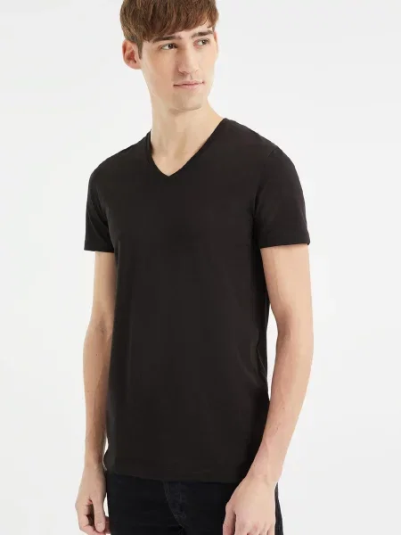 WE Fashion Tricou negru