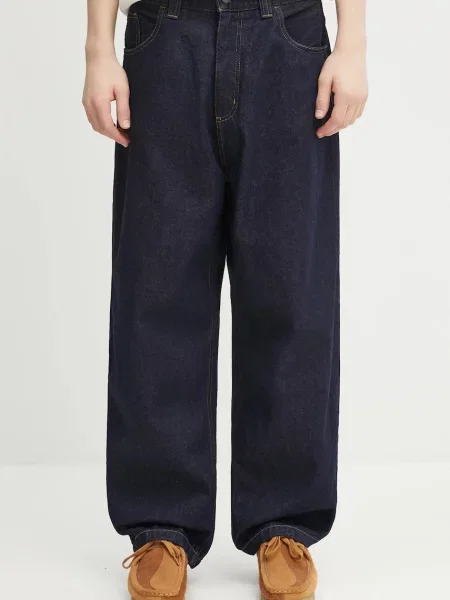 Carhartt WIP jeansy Brandon niebieskie