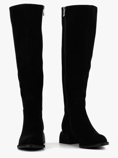 Замшеві Чоботи LeBERDES чорний