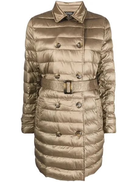 Talia płaszcz Lauren Ralph Lauren ocieplany złoty