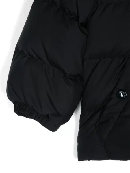 Kurtka dziecięca Moncler Enfant niebieska