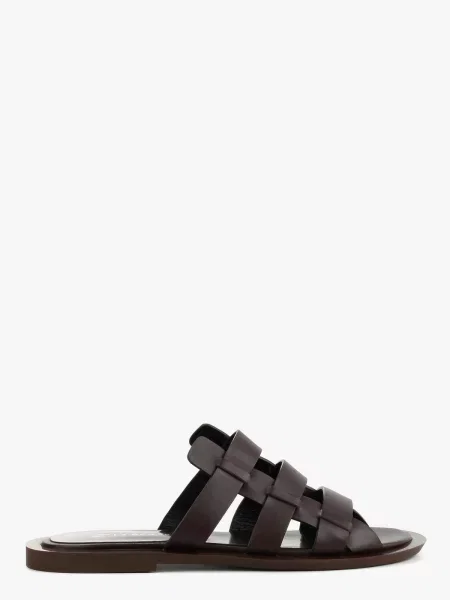 Шкіряні Сандалії LeBERDES коричневий