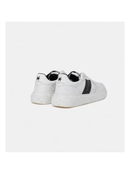 Sneakersy John Richmond skórzane do golfa beżowe