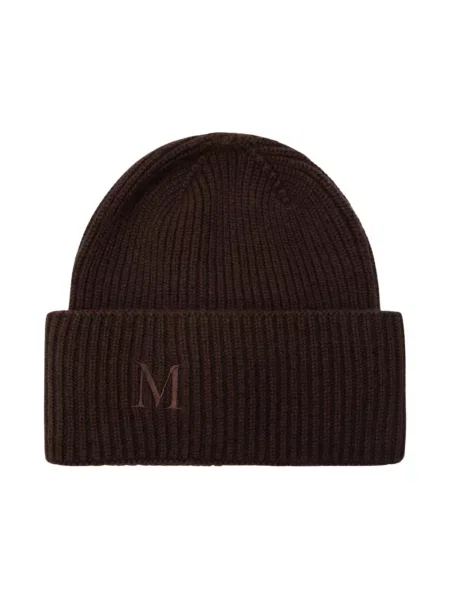 Czapka Max Mara brązowa