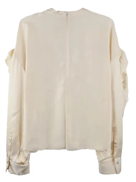 Top Jil Sander cu volane
