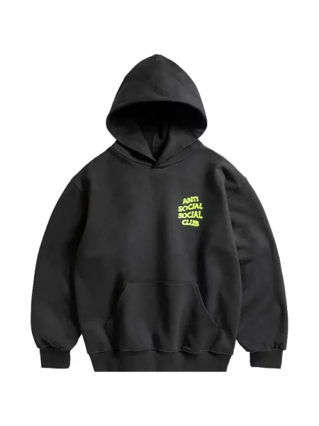 Hoodie Anti Social Social Club με σχέδιο μαύρο