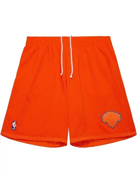 Pantaloni scurți Mitchell & Ness portocaliu