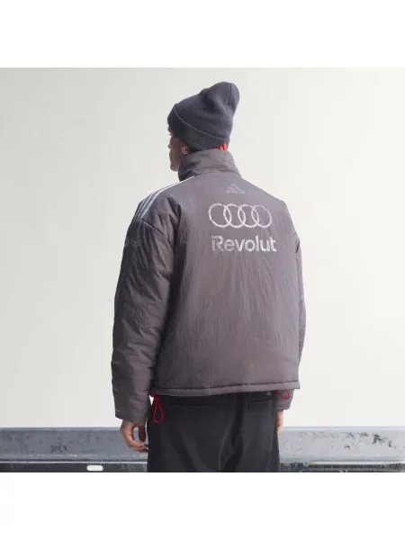 POLSTROVANÁ BUNDA AUDI REVOLUT F1 TEAM ENGINEERS & MARKETING šedá