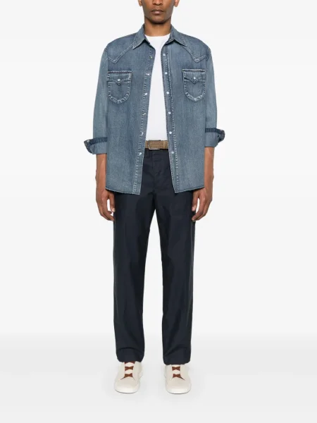Pantaloni Incotex albastru