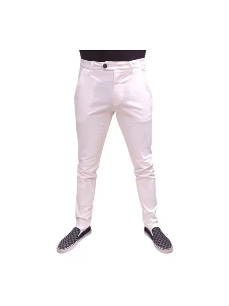 Pantaloni Roy Roger's alb