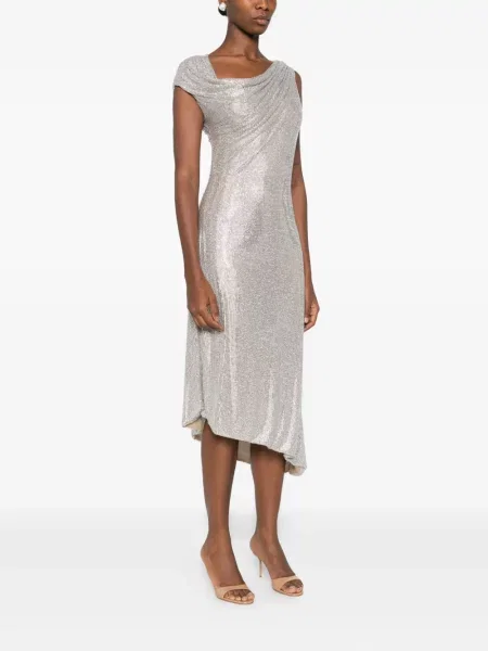 Rochie Giuseppe Di Morabito de costum argintiu