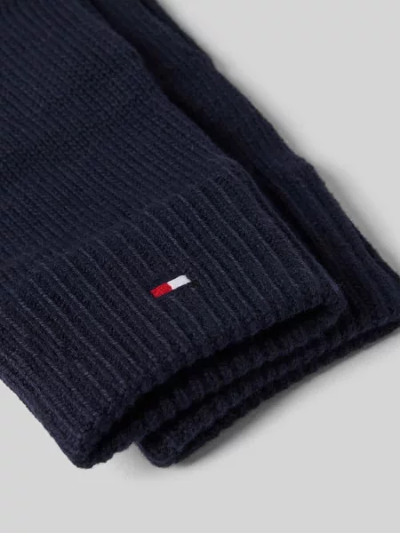 Rękawiczki Tommy Hilfiger granatowe