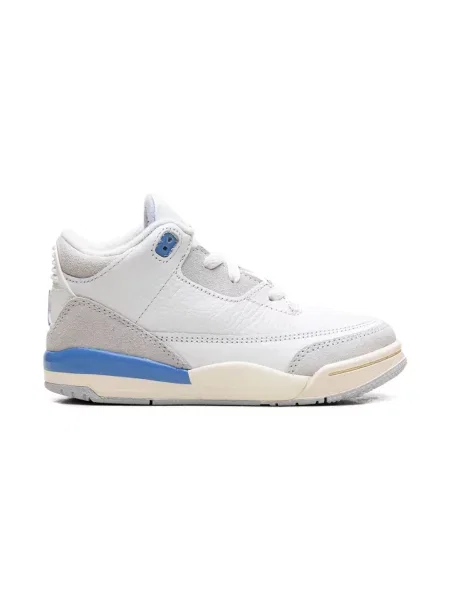 Sneakersy dziecięce Jordan 3 Retro białe