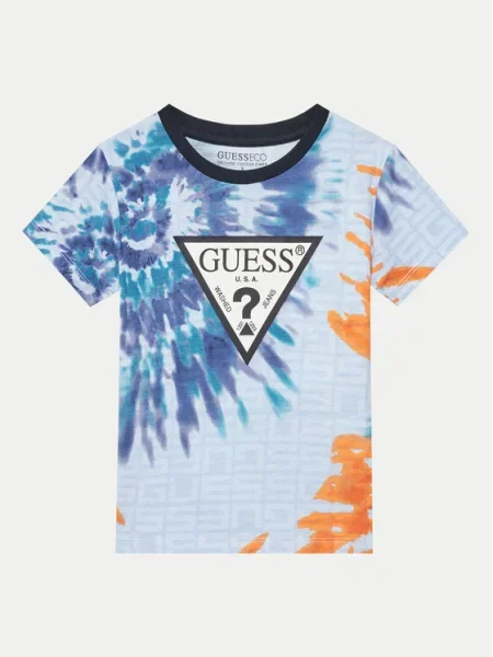 Guess Póló Regular Fit kék